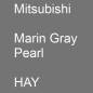 Preview: Mitsubishi, Marin Gray Pearl, HAY.